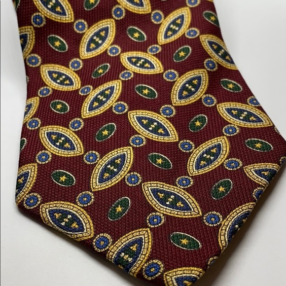 Tommy Hilfiger vintage classy tie red paisley‎ - Picture 5 of 5